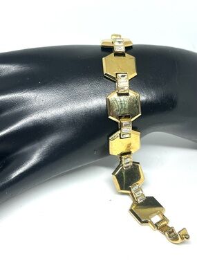 Lulu Frost Meta Riviera Crystal Bracelet